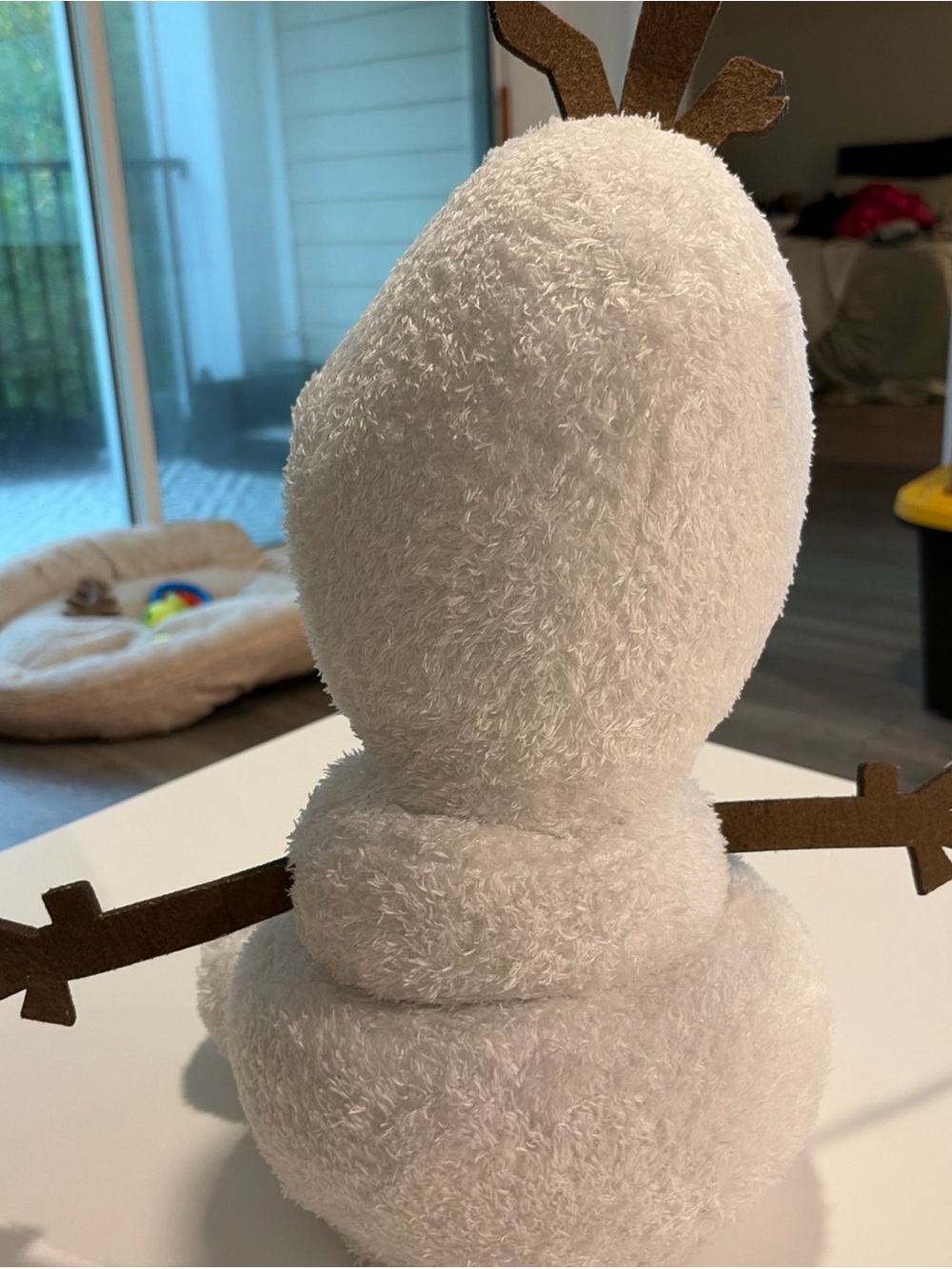 Disney Weighted Olaf Plush Snowman - White, Orange, Brown, Black - Picture 3 of 6